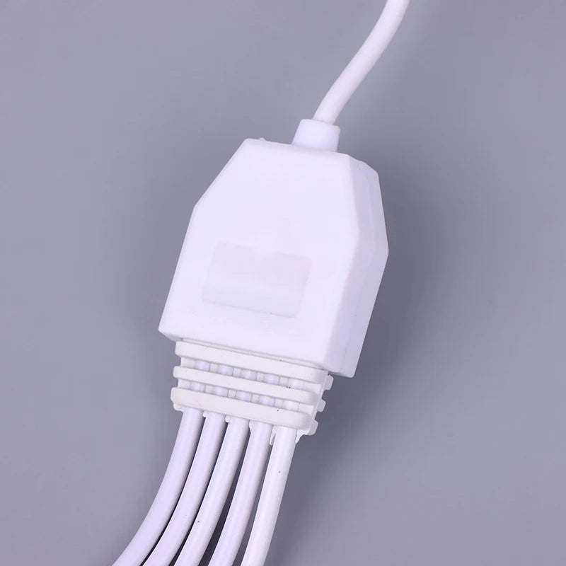 New 3USB Clip With Switch Charger Mobile Phone Charger USB Interface Universal Battery Mobile Phone Charger