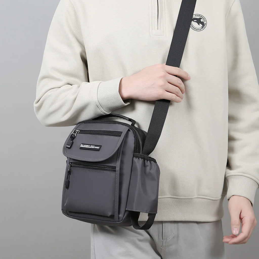 Men Bags Handbag High Quality Crossbody Bag for Men Stylish Men's Handbag Shoulder Bag with Bottle Pocket