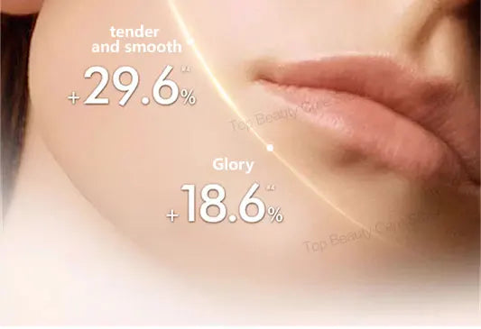 The whole body is smooth without fine lines