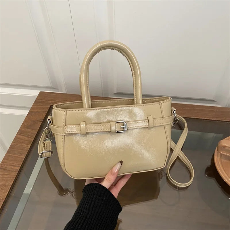 Handbag Girls Trend Fashion Korean Small Square Bag Premium Versatile Shoulder Crossbody Bag