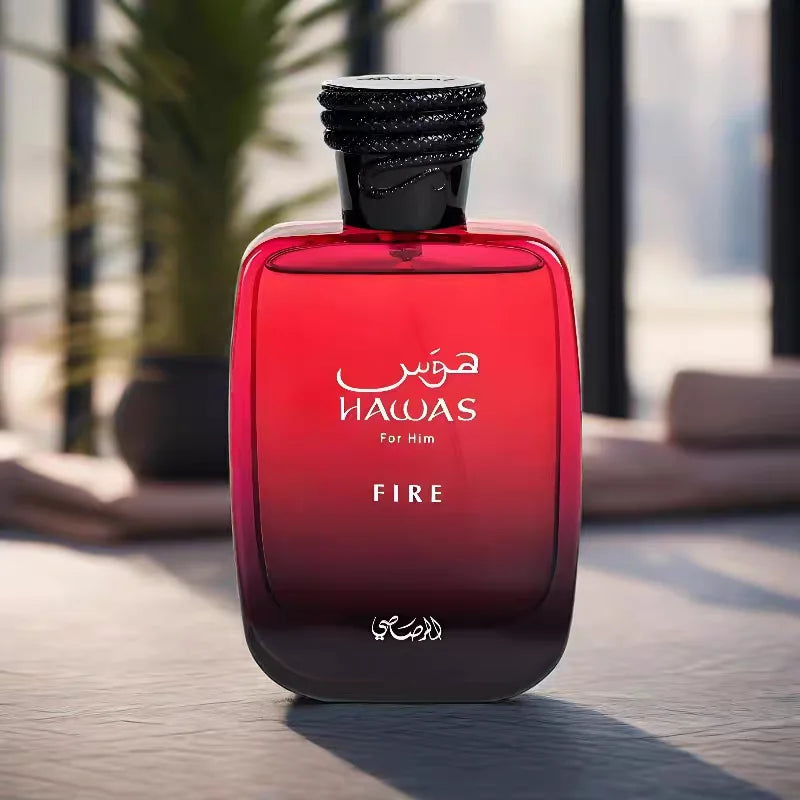 Arabic Brand Fragrant Fruit Lemon Jasmine Woody Charm Cologne Perfume Long-lasting Business Men's Daily Neutral Fragrance Spray