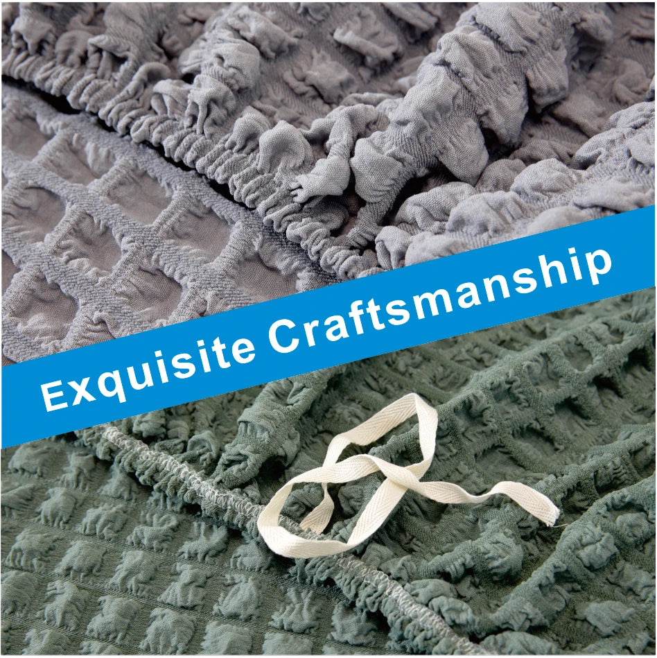Breathable & soft sofa cover with three-dimensional design elastic stretch anti slip washable suitable for all seasons