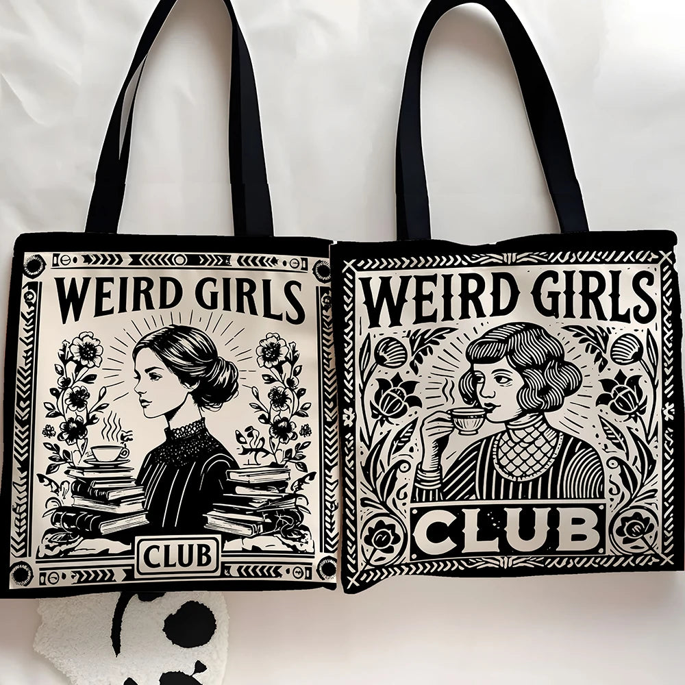 1 Pc Weird Girls Club Tote Bag, Girls Club Gifts, Girls Squad, Girls Crew, Girls Weekend, Gift For Hot Girls, Gift For Her, Bes