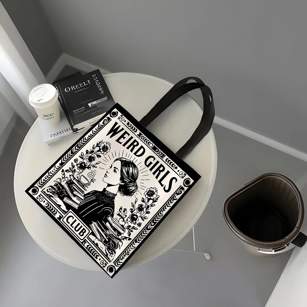 1 Pc Weird Girls Club Tote Bag, Girls Club Gifts, Girls Squad, Girls Crew, Girls Weekend, Gift For Hot Girls, Gift For Her, Bes