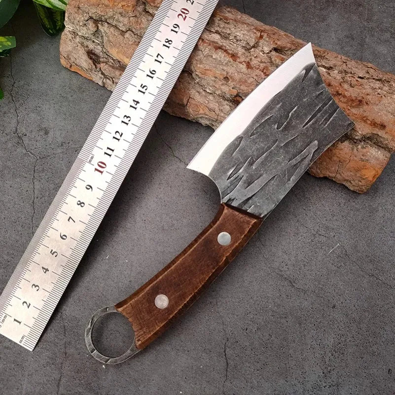 Cleaver Knife Slicing Fish Meat Vegetables Boning Butcher Knife Stainless Steel Wooden Handle Kitchen Knives Chef Cooking Knifes