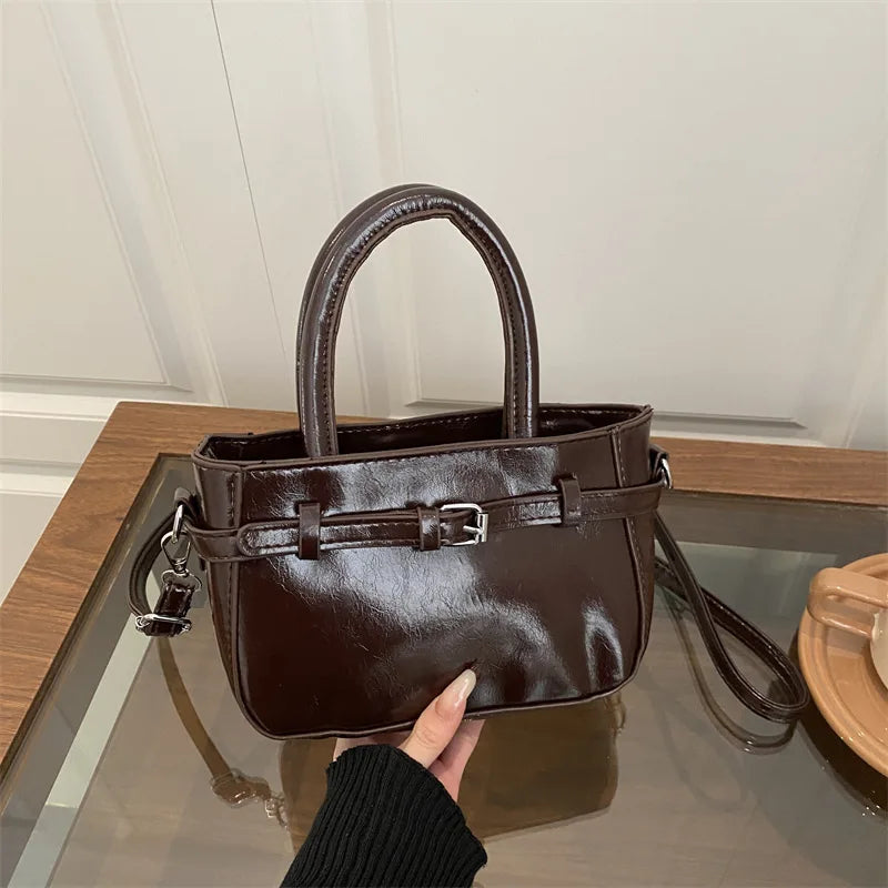 Handbag Girls Trend Fashion Korean Small Square Bag Premium Versatile Shoulder Crossbody Bag