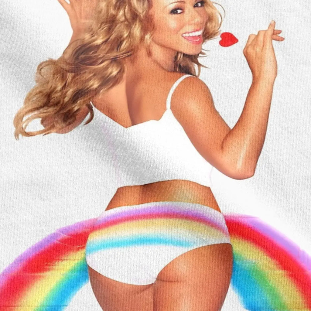 Mariahs T-Shirts for Men Women Creative 100% Cotton Tees Crew Neck Short Sleeve T Shirt Printed Tops