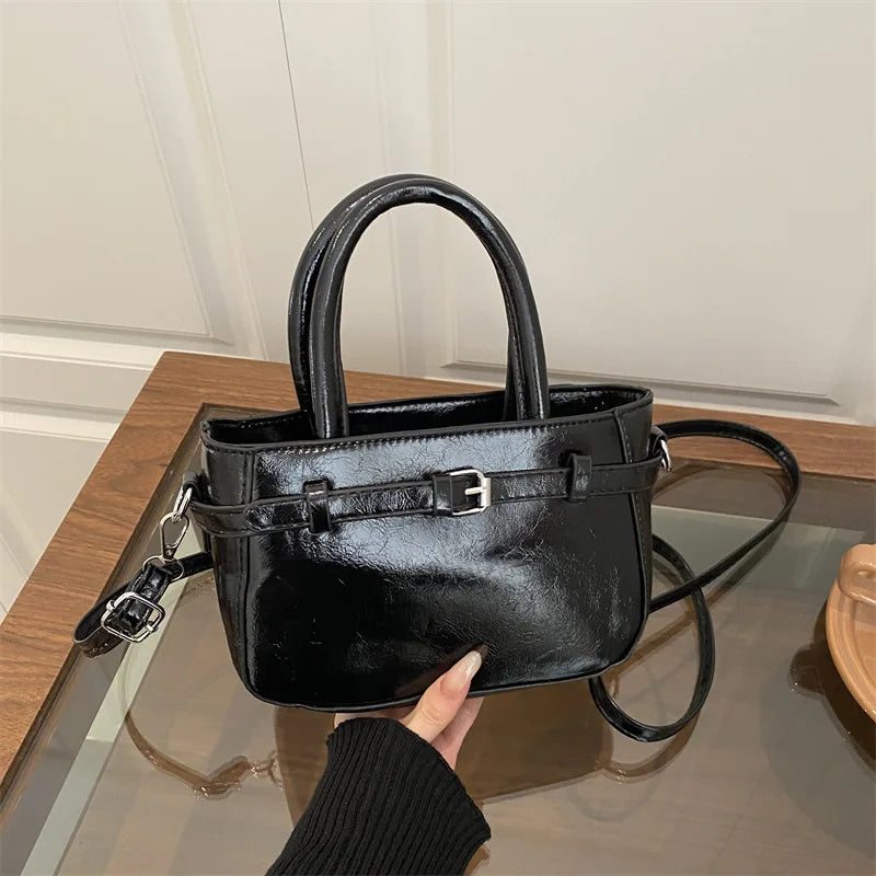 Handbag Girls Trend Fashion Korean Small Square Bag Premium Versatile Shoulder Crossbody Bag