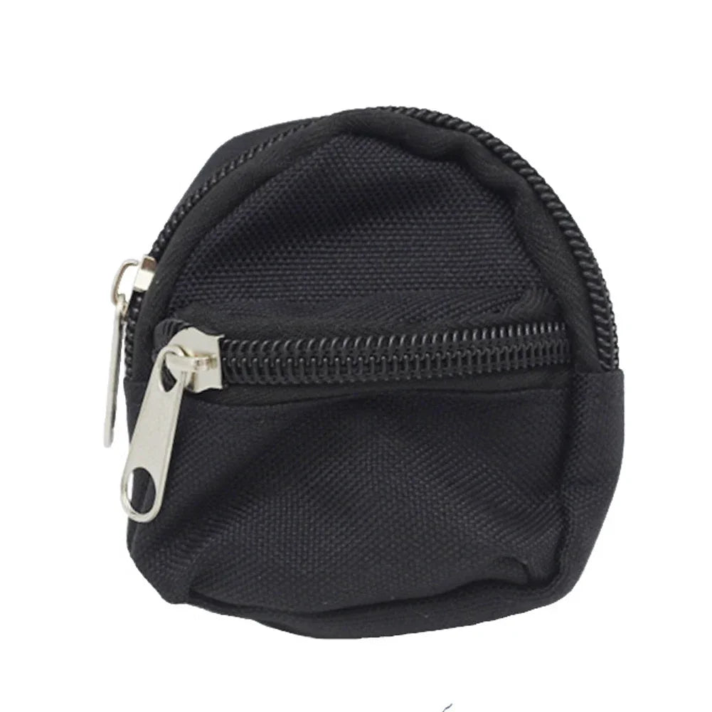 HOT Cute For Labubu Doll Canvas Backpack Simulation Pet Bag for 15/17cm Dolls Cute Doll Accessories