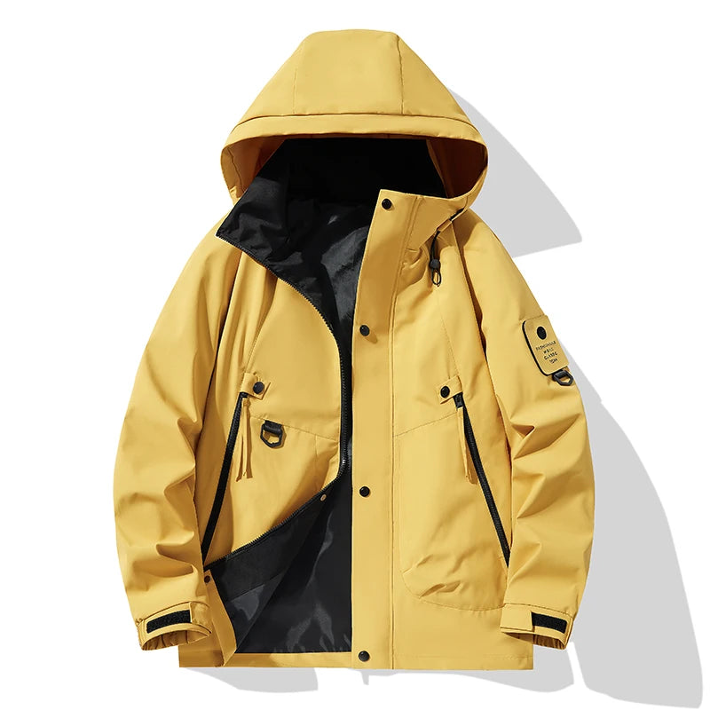 Spring jacket outdoor windproof and waterproof cotton-padded jacket sports jacket mountaineering suit rider jacket men's jacket