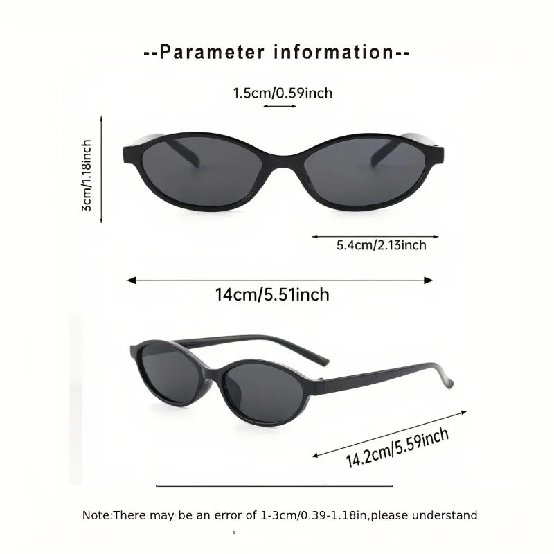 1/2/3 Pairs of Summer Women's Fashion Glasses Women's Sunglasses Suitable for Daily Decoration and Photography in Summer UV400