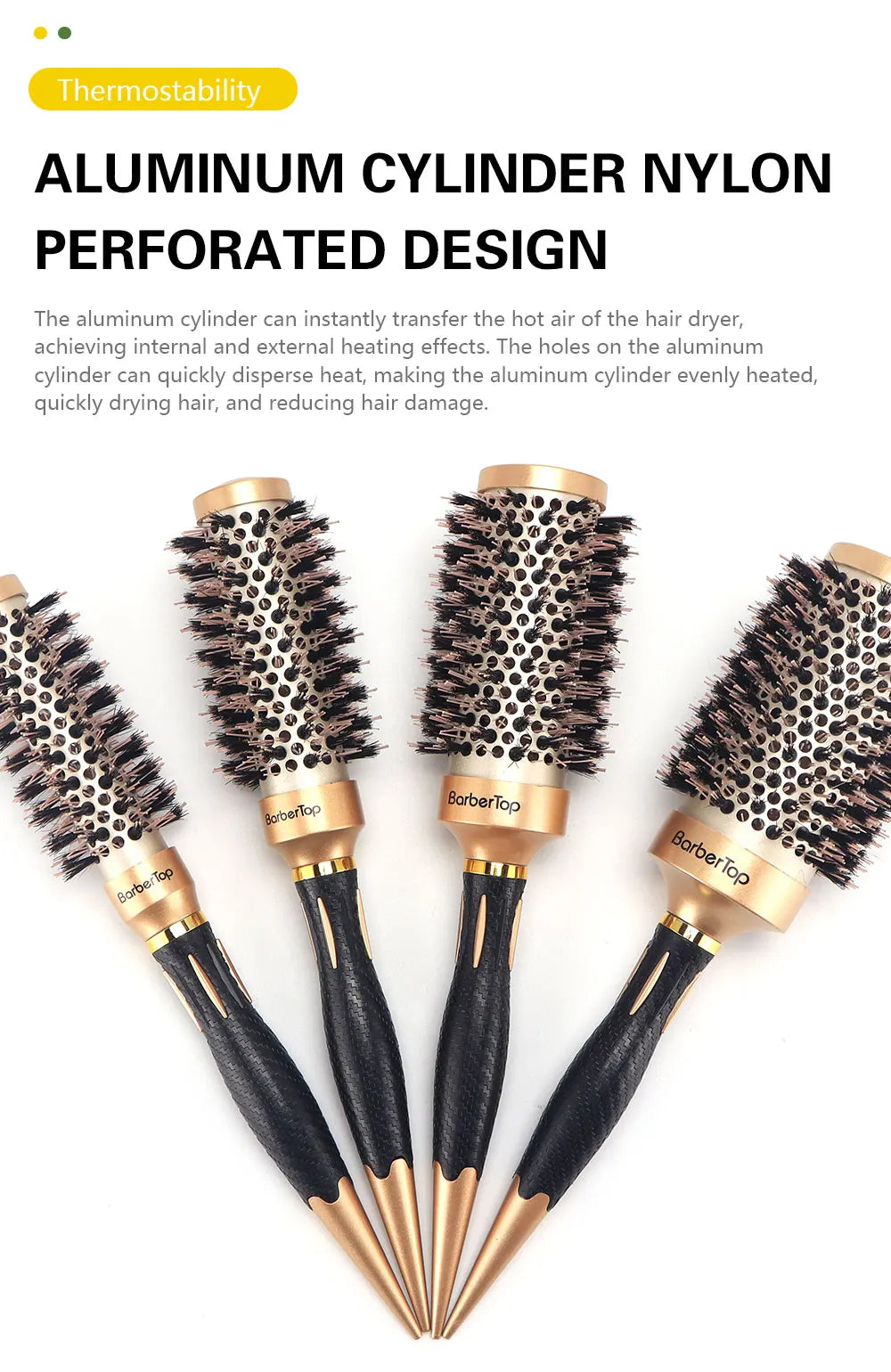 Salon Hairdressing Anti-static Hairdressing And Curling Styling Barber Hair Comb Women Wet Curly Hair Brush For  Styling Tool