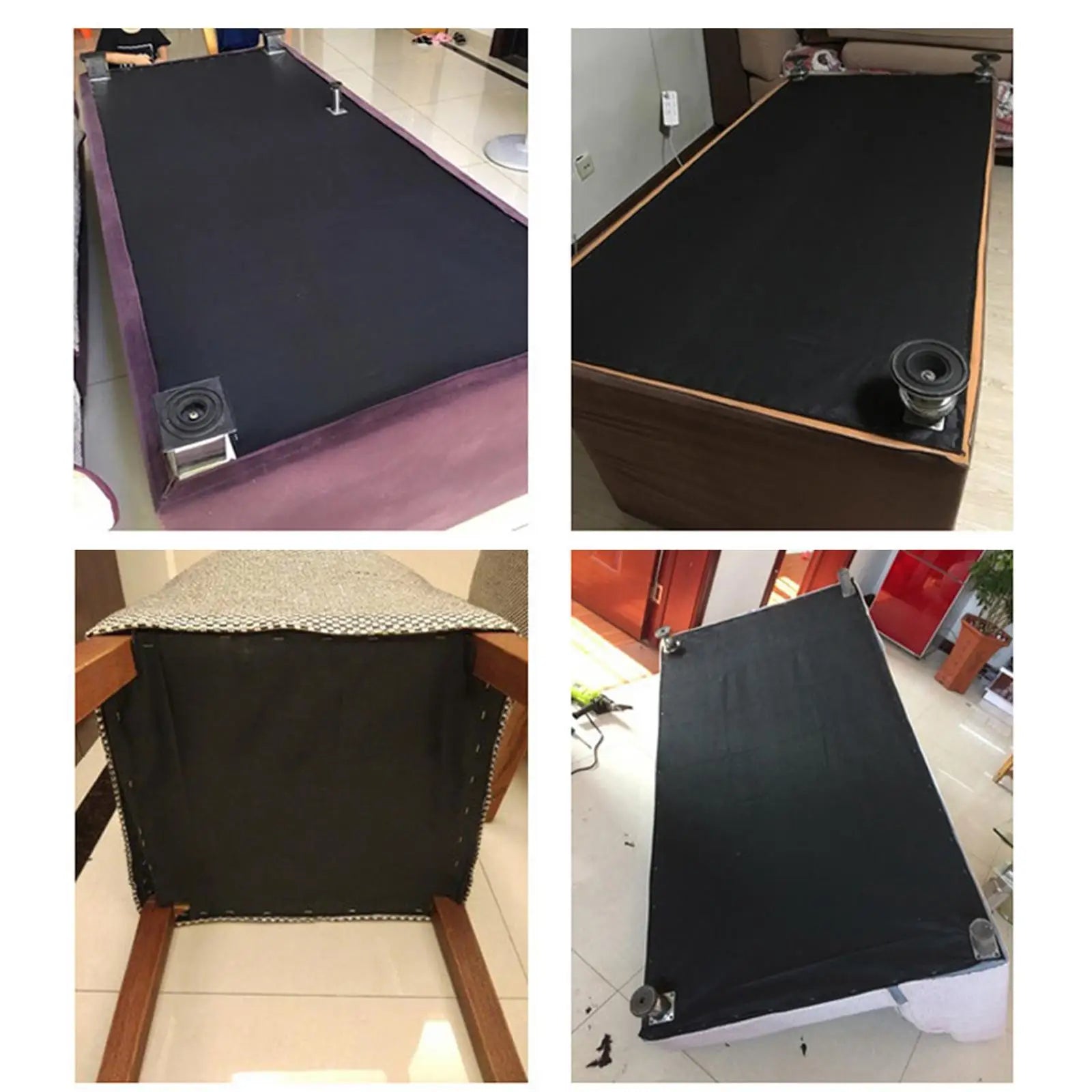Sofa Bottom Dust Cover Fabric Practical Easy to Install Premium Bottom Cloth