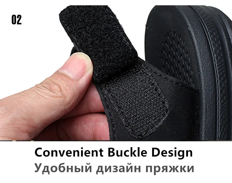 Summer Hand-woven Men's Sandals Fashion Men Casual Shoes Brand Designer Sneakers High Quality Outdoor Beach Sandals Men Shoes