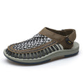 Summer Hand-woven Men's Sandals Fashion Men Casual Shoes Brand Designer Sneakers High Quality Outdoor Beach Sandals Men Shoes
