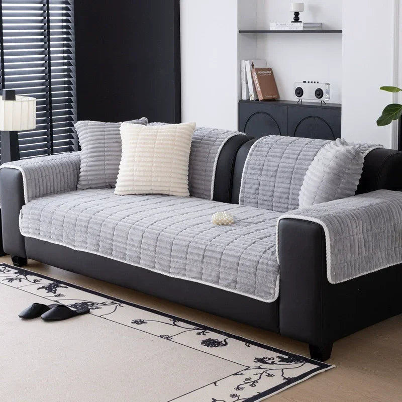 Sofa Cover Cloth Towel Full Cover Four Seasons Universal Sofa Cushion 2025 New Non-slip Leather Sofa Cover