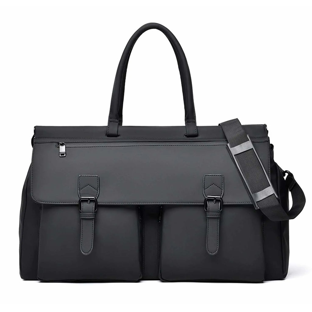 Men's Work Bag,Large Capacity Commuter Bag with Separate Wet/Dry Compartment,Multi-Purpose Travel Duffel for Gym Business Trips