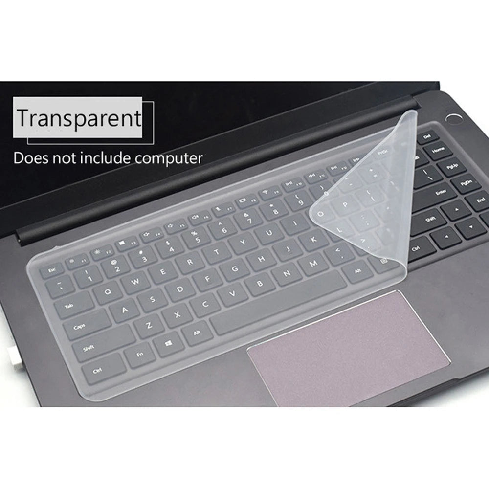 Universal Laptop Cover Keyboard Skin Dustproof Waterproof Personalized Silicone Protector Generic Notebook 12-14 inch 15-17 inch