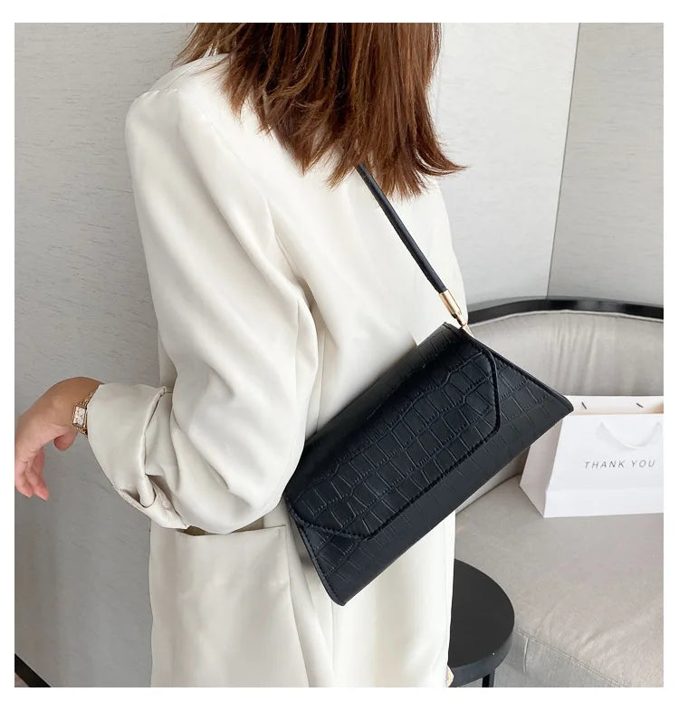 Women's Handbag, 2025 New Korean Style Fashionable Shoulder Bag, Popular Versatile Casual Crossbody Bags