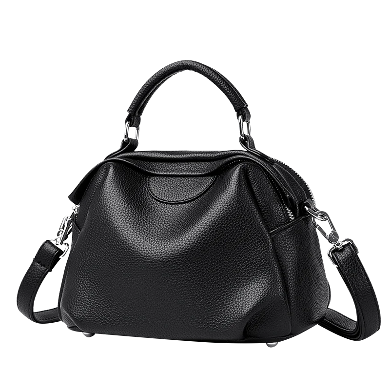High Quality Soft Leather Tote Bag Fashion Women Shoulder Messenger Bag Large Capacity Wear-resistant Bag Luxury Handbag Sac