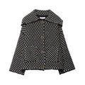 Chic Fashion Knitted Jackets for Women 2026 Autumn Winter Long Sleeve Single-Breasted Short Coats High Street Casual New Jackets