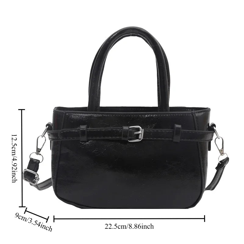 Handbag Girls Trend Fashion Korean Small Square Bag Premium Versatile Shoulder Crossbody Bag