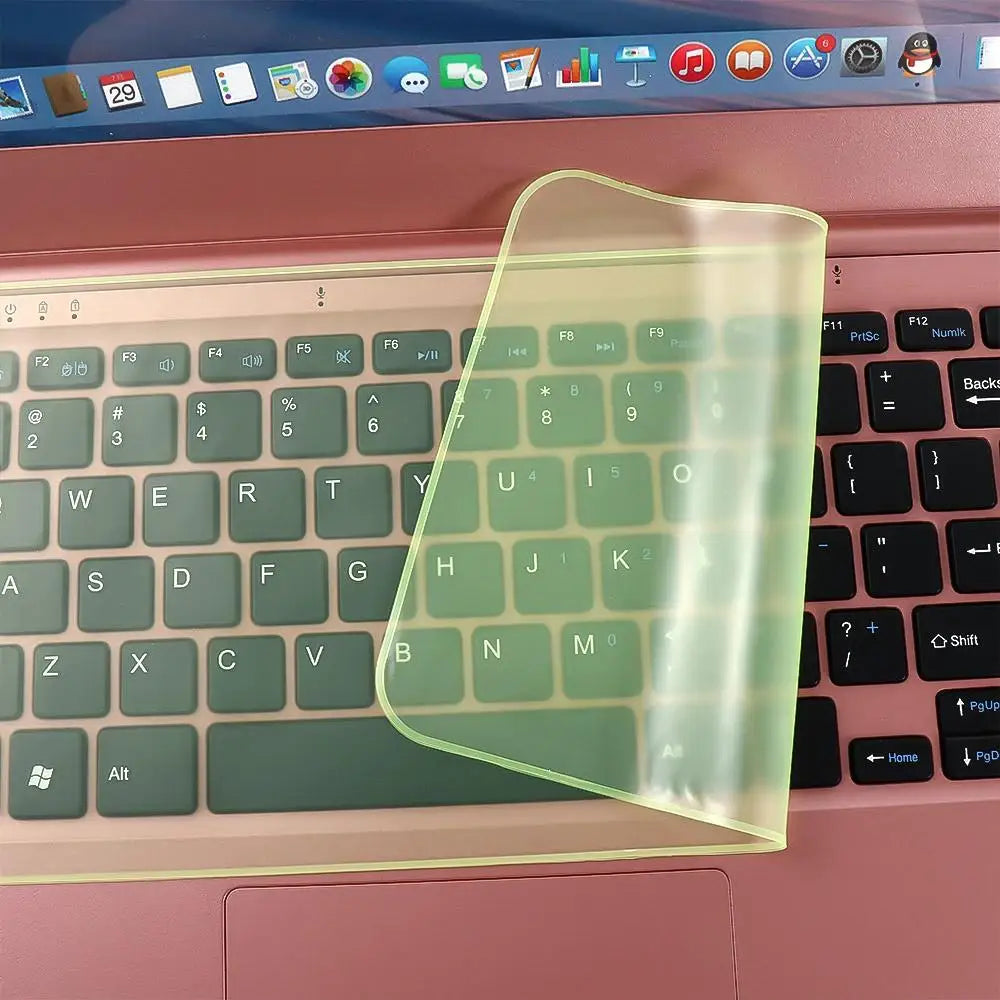Universal Laptop Cover Keyboard Skin Dustproof Waterproof Personalized Silicone Protector Generic Notebook 12-14 inch 15-17 inch