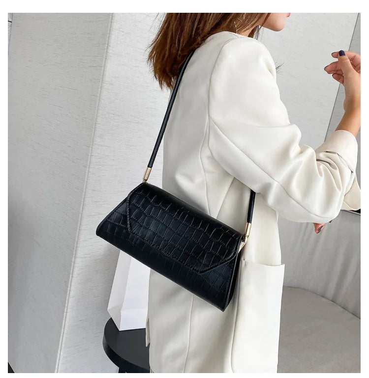 Women's Handbag, 2025 New Korean Style Fashionable Shoulder Bag, Popular Versatile Casual Crossbody Bags