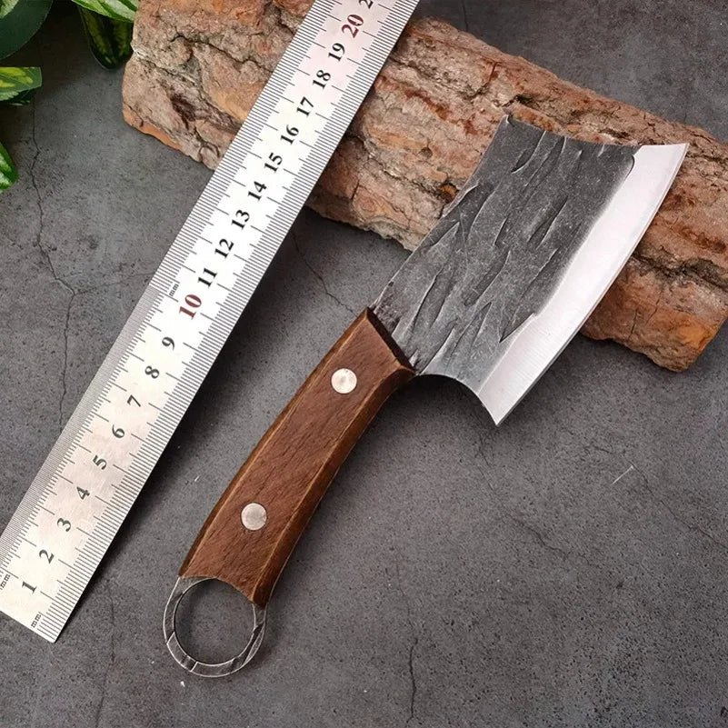 Cleaver Knife Slicing Fish Meat Vegetables Boning Butcher Knife Stainless Steel Wooden Handle Kitchen Knives Chef Cooking Knifes