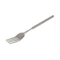 Retro Fork  BBQ Telescopic Extendable Dinner Fruit Dessert Long Handle Fork Stainless Steel Cutlery  Fork Tableware Bento Box