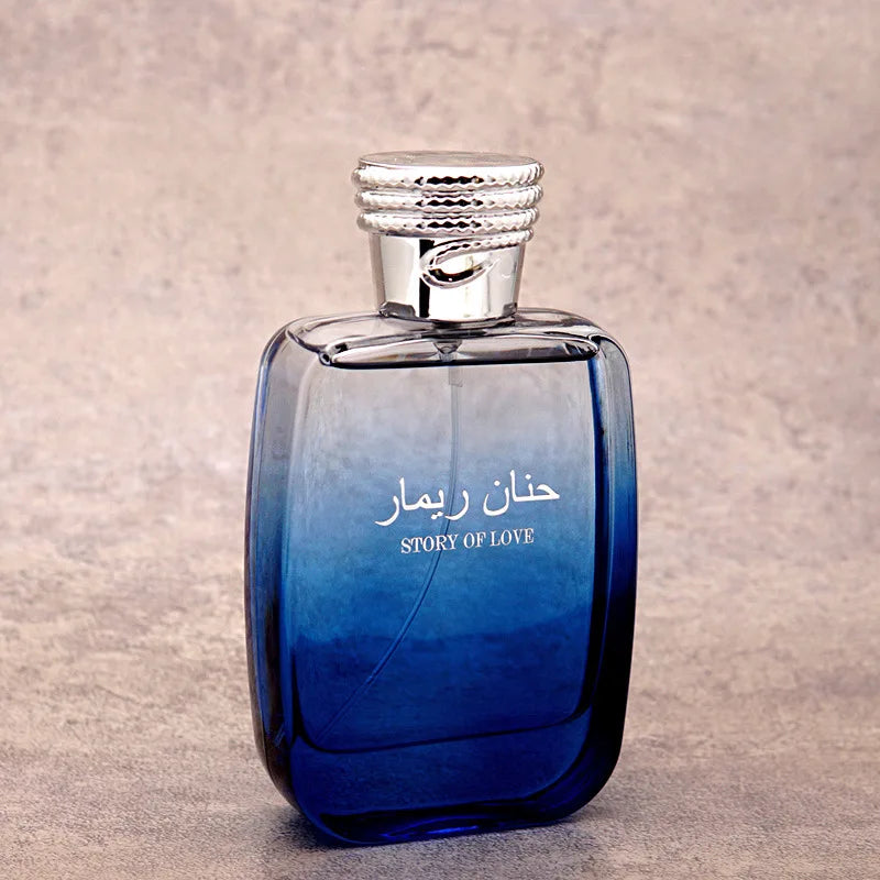 Arabic Brand Fragrant Fruit Lemon Jasmine Woody Charm Cologne Perfume Long-lasting Business Men's Daily Neutral Fragrance Spray