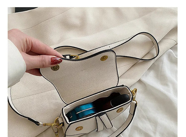 Fashion Children's Bags Ins Girls Niche Messenger Bag Retro Portable Saddle Bag Baby Kids Shoulder Bag Accessories Handbag BM092