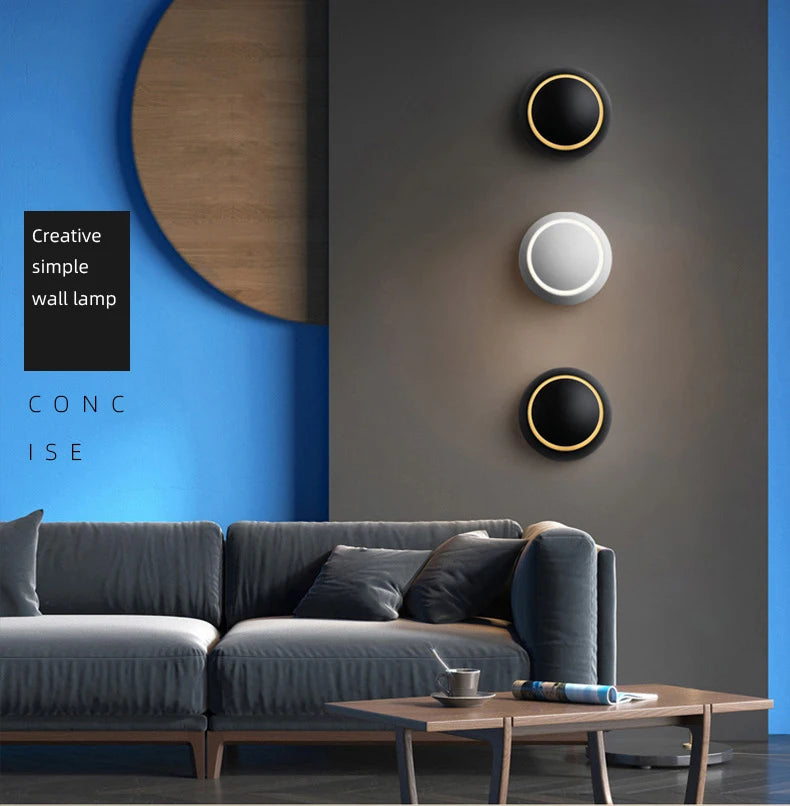 LED Modern Wall Lamp 5W 350 Degree Rotatable Wall Lamp For Stairs Living Room Bedroom Wall Light Home Office Fancy Light