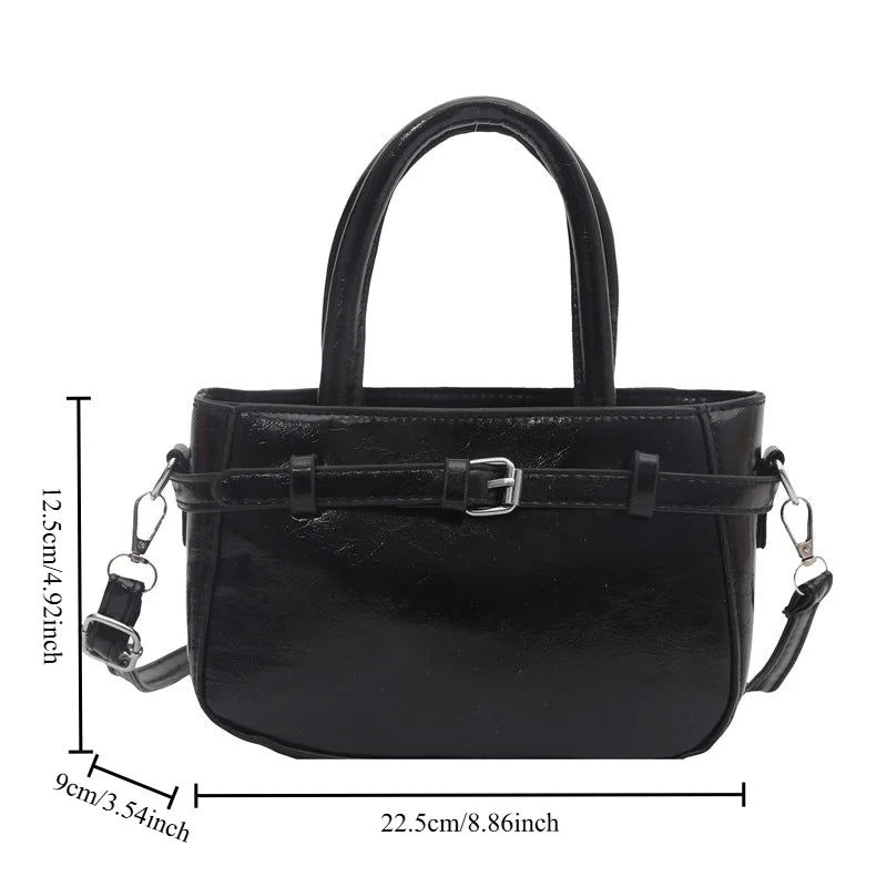 Handbag Girls Trend Fashion Korean Small Square Bag Premium Versatile Shoulder Crossbody Bag