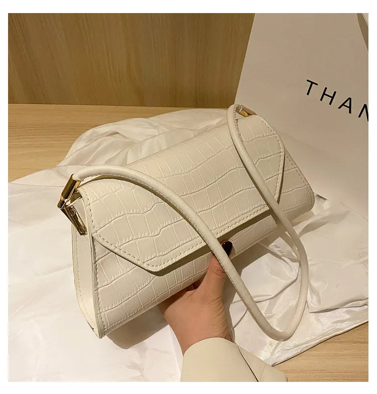Women's Handbag, 2025 New Korean Style Fashionable Shoulder Bag, Popular Versatile Casual Crossbody Bags
