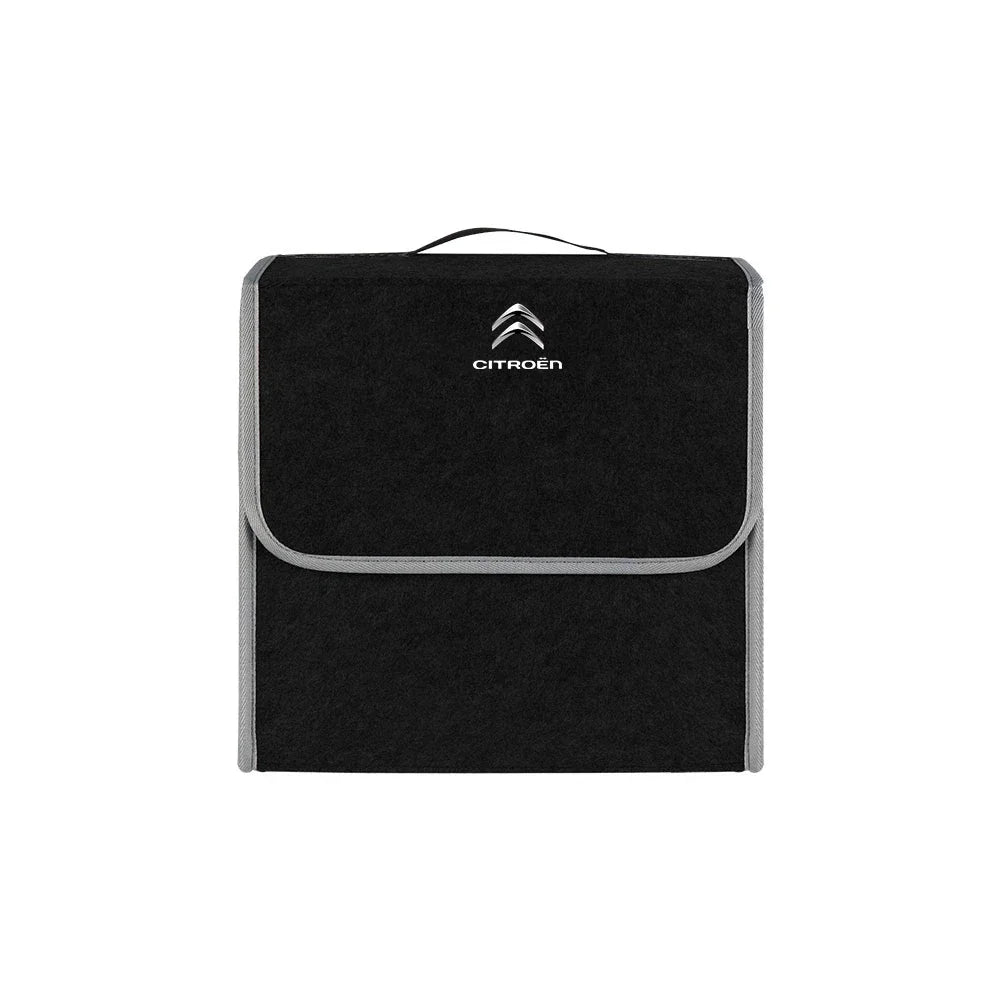 Car Trunk Storage Bag Leather Camping Box Collapsible Auto Organizer For Citroen C1 C2 C3 C4 C5 C6 C8 C4L DS4 DS6 Grand Picasso