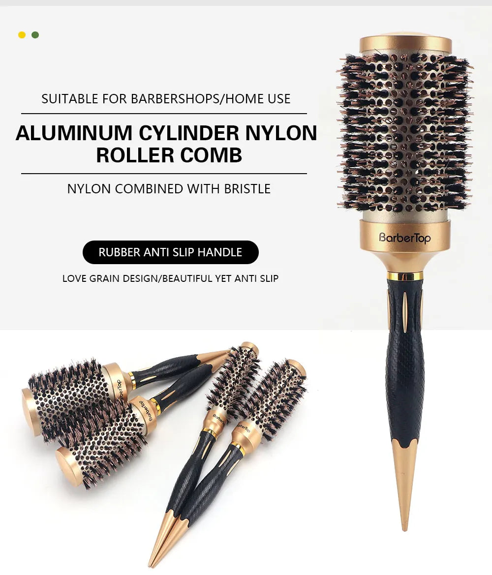 Salon Hairdressing Anti-static Hairdressing And Curling Styling Barber Hair Comb Women Wet Curly Hair Brush For  Styling Tool