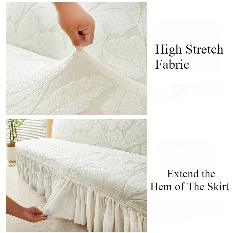 Armless Futon Folding Sofa Bed Cover To Prevent Cat Scratching/Protector Dustproof Non-Slip Stretch Folding Sofa Covers 소파 커버