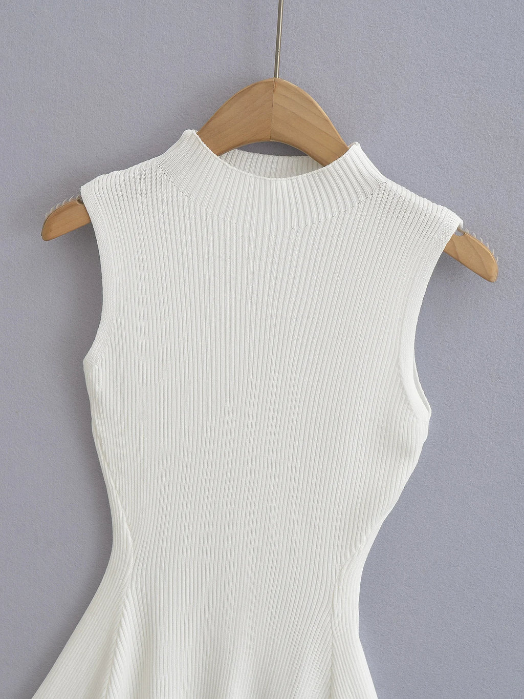 Summer Dresses for Women 2023 Sexy Sleeveless Knitted Dress Vestido Pullover Bodycon Mini Dress