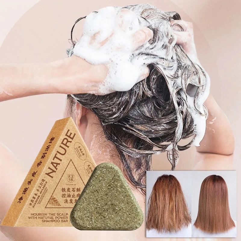 Natural Herbal Shampoo Soap Nourishes Scalp Removes Oil Controls Oil Volumizes Reduces Hair Loss Soothes The Scalp Hair Soap