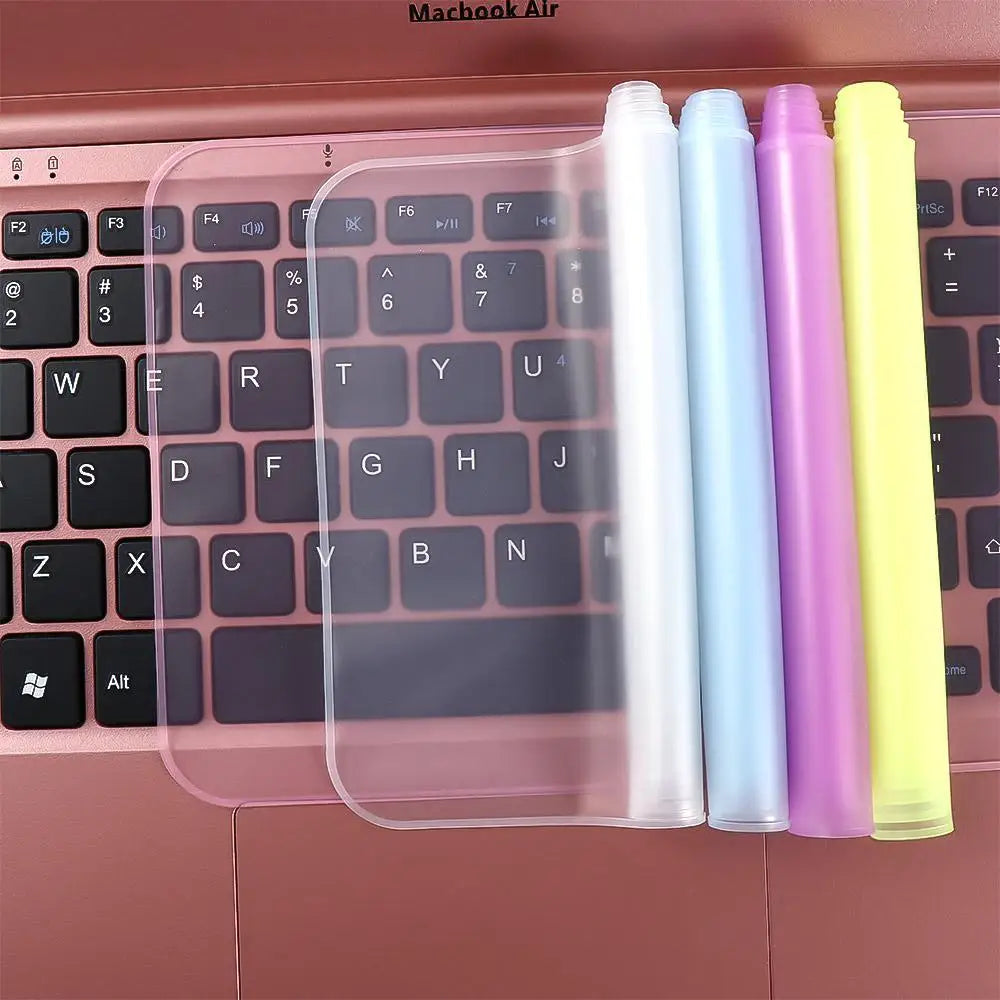 Notebook Soft Silicone Waterproof Dustproof 15-17 inch Keyboard Film Laptop Cover Protector Computers Accessories