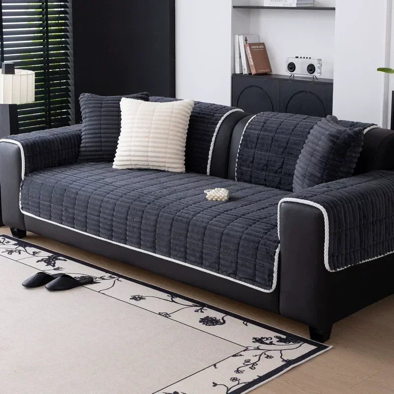 Sofa Cover Cloth Towel Full Cover Four Seasons Universal Sofa Cushion 2025 New Non-slip Leather Sofa Cover