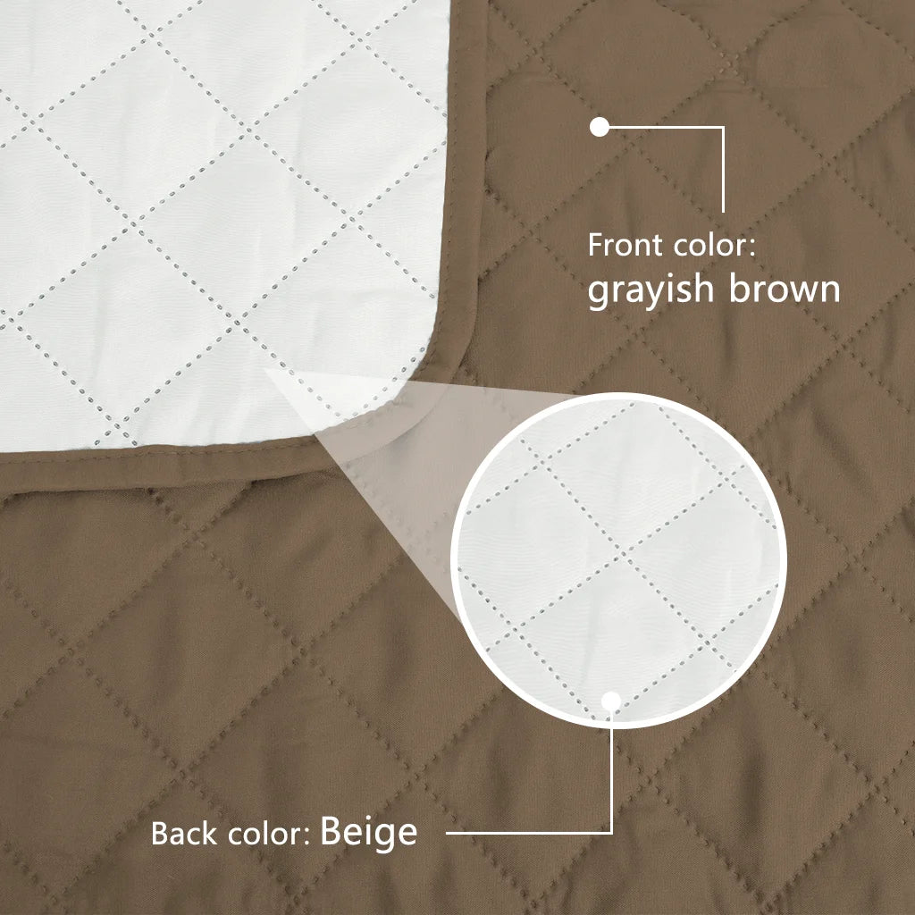 Sofa Covers Waterproof Sofa Slipcovers 1/2/3/4 Seater Non Slip Cover for Kids Pets Washable Sofa Protector with Elastic Strap