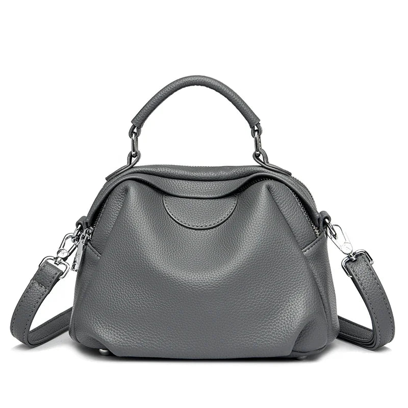 High Quality Soft Leather Tote Bag Fashion Women Shoulder Messenger Bag Large Capacity Wear-resistant Bag Luxury Handbag Sac
