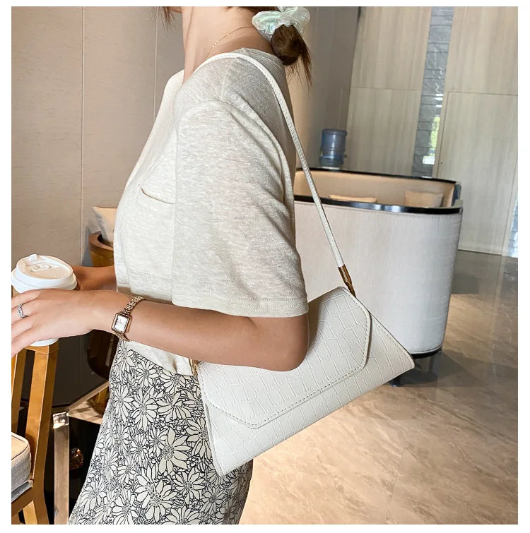 Women's Handbag, 2025 New Korean Style Fashionable Shoulder Bag, Popular Versatile Casual Crossbody Bags