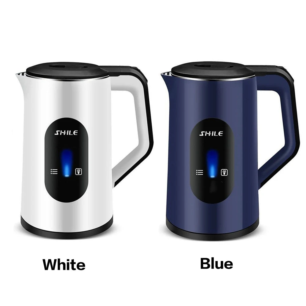 3L Stainless Steel Electric Digital Display Hot Water Boiler 1500W Fast Boil Multifunctional Tea Pot for Making Tea and Coffee