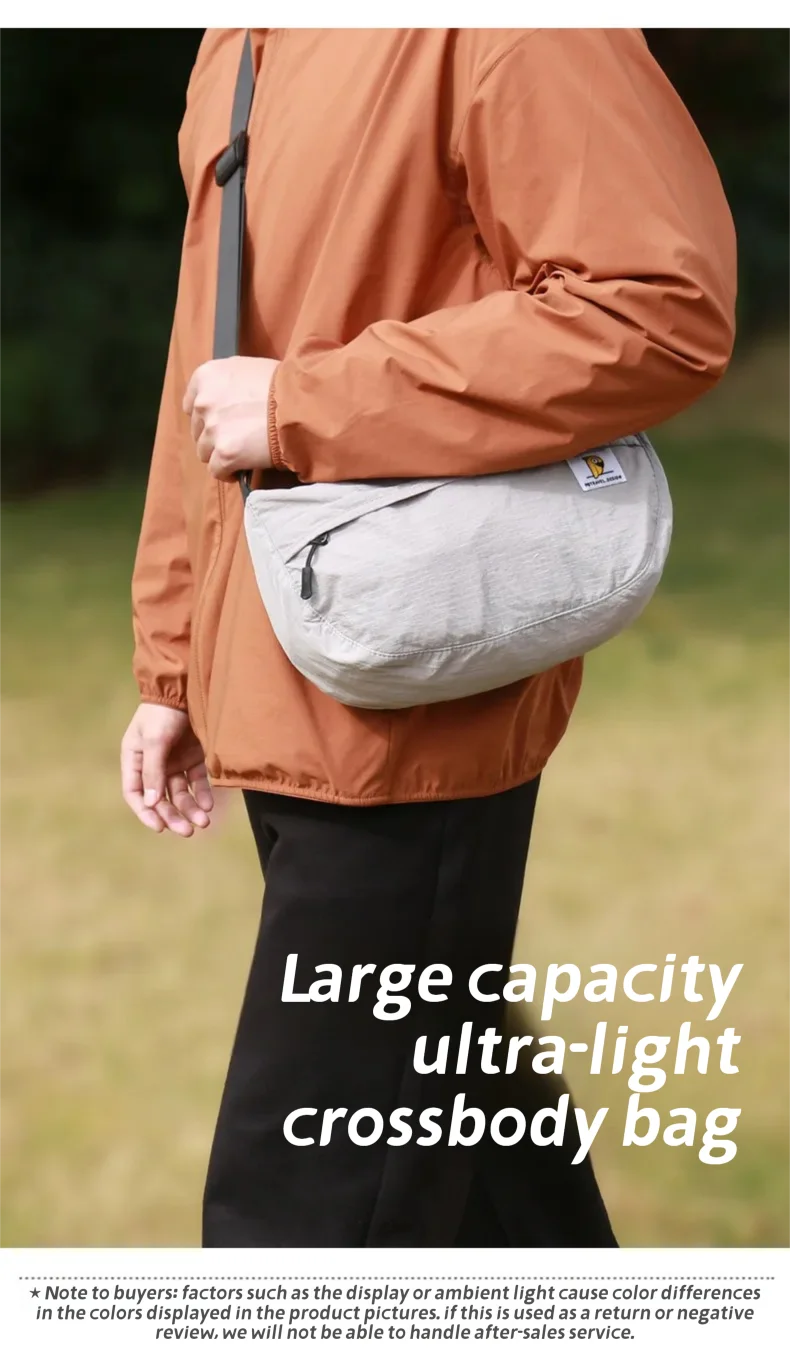 Casual Crossbody Bags For Men Women Shoulder Messenger Bag Large Capacity Small Fashion Travel Handbag Boys Girls Sling Bag