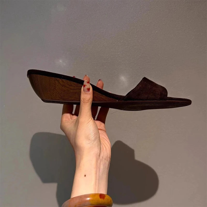 Sandals With Platform For Women New 2025 Brand Sandals Luxury Wedge Sandals Platform Sandals Simple Versatile Fashion Sandals