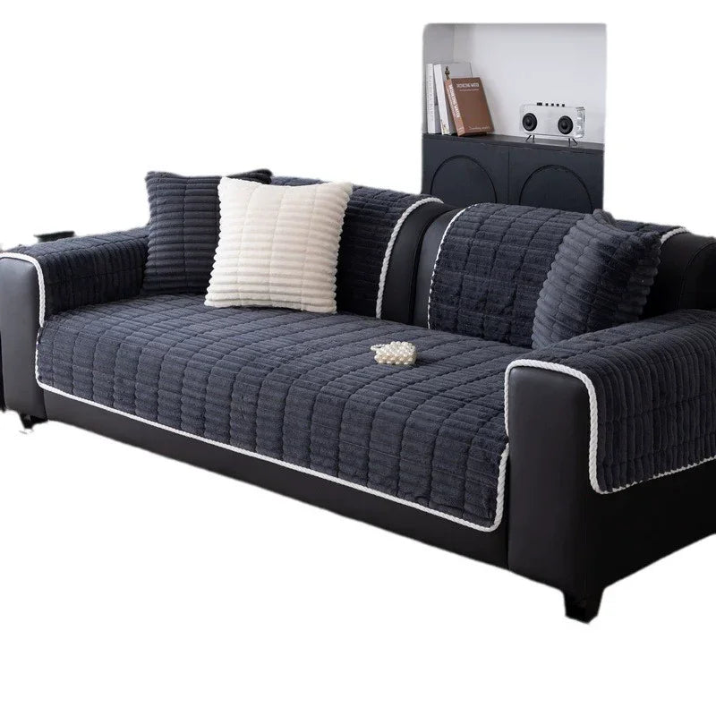 Sofa Cover Cloth Towel Full Cover Four Seasons Universal Sofa Cushion 2025 New Non-slip Leather Sofa Cover