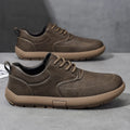 Shoes for Men Male Sneakers Leather Shoes Round Toe Apring and Autumn Wear-resistant Return To The Ancients Loafers All-match